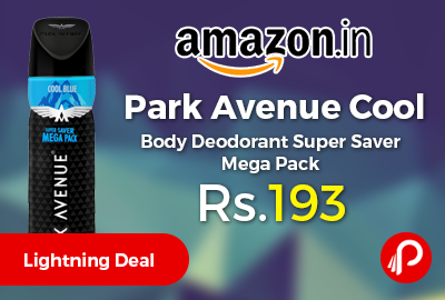 Park Avenue Cool Body Deodorant Super Saver Mega Pack