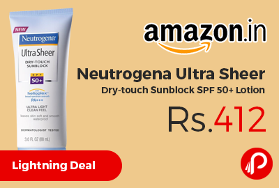 Neutrogena Ultra Sheer Dry-touch Sunblock SPF 50+ Lotion