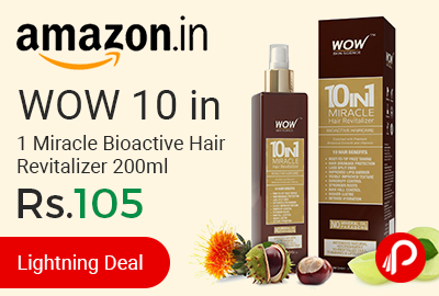 WOW 10 in 1 Miracle Bioactive Hair Revitalizer 200ml