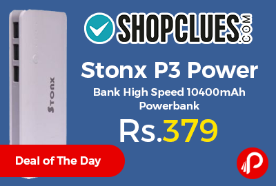 Stonx P3 Power Bank High Speed 10400mAh Powerbank