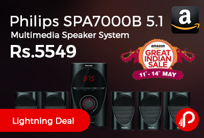Philips SPA7000B 5.1 Multimedia Speaker System