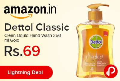 Dettol Classic Clean Liquid Hand Wash 250 ml