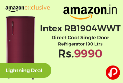 Intex RB1904WWT Direct Cool Single Door Refrigerator 190 Ltrs