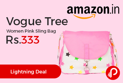 Vogue Tree Women Pink Sling Bag