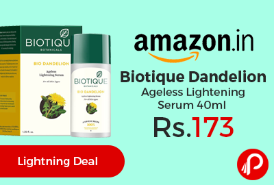 Biotique Dandelion Ageless Lightening Serum 40ml
