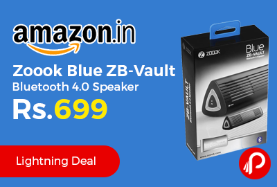 Zoook Blue ZB-Vault Bluetooth 4.0 Speaker