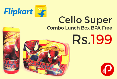 Cello Super Combo Lunch Box BPA Free