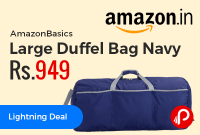 AmazonBasics Large Duffel Bag Navy