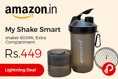 My Shake Smart shaker 600ML Extra Compartment