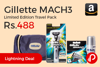 Gillette MACH3 Limited Edition Travel Pack