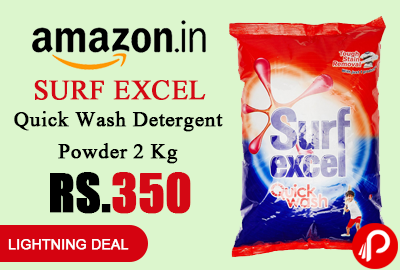 Surf Excel Quick Wash Detergent Powder 2 Kg