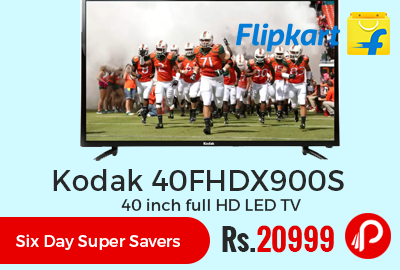 Kodak 40FHDX900S 40 inch full HD LED TV