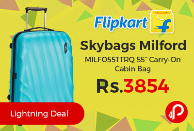 Skybags Milford MILFO55TTRQ 55” Carry-On Cabin Bag