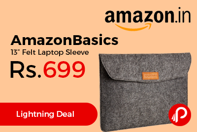 AmazonBasics 13” Felt Laptop Sleeve