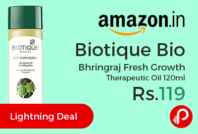 Biotique Bio Bhringraj Fresh Growth Therapeutic Oil 120ml