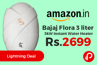 Bajaj Flora 3 liter 3kW Instant Water Heater