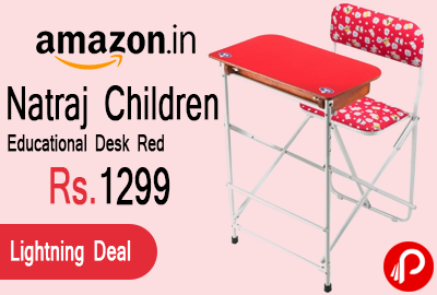 Natraj Children Educational Desk Red