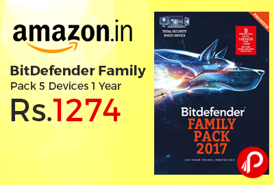 BitDefender Family Pack 5 Devices 1 Year