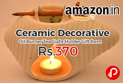Ceramic Decorative Oil Burner Tea Light Holder Gift Item