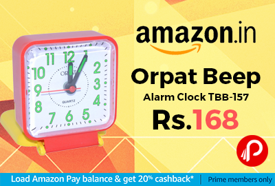 Orpat Beep Alarm Clock TBB-157