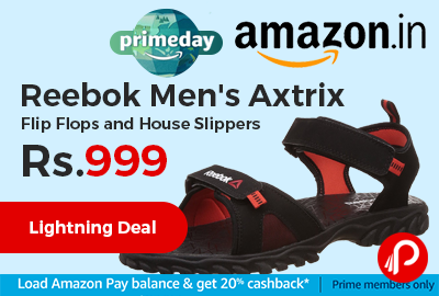 Reebok Men's Axtrix Flip Flops and House Slippers