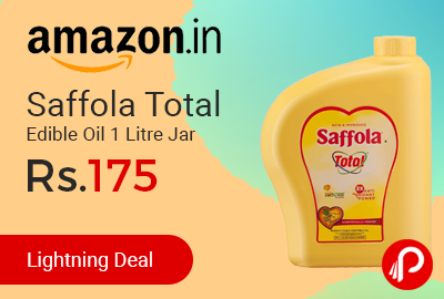Saffola Total Edible Oil 1 Litre Jar