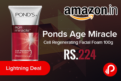 Ponds Age Miracle Cell Regenerating Facial Foam 100g
