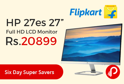 HP 27es 27” Full HD LCD Monitor
