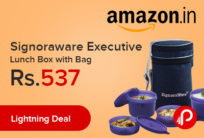 Signoraware Executive Lunch Box with Bag