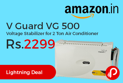 V Guard VG 500 Voltage Stabilizer for 2 Ton Air Conditioner