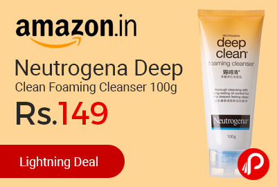 Neutrogena Deep Clean Foaming Cleanser 100g