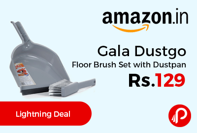 Gala Dustgo Floor Brush Set with Dustpan