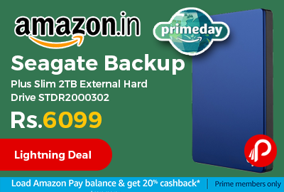 Seagate Backup Plus Slim 2TB External Hard Drive STDR2000302