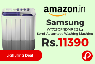 Samsung WT725QPNDMP 7.2 kg Semi-Automatic Washing Machine