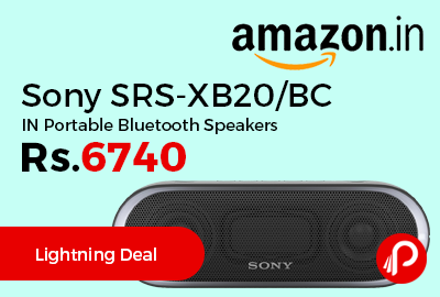 Sony SRS-XB20/BC IN Portable Bluetooth Speakers
