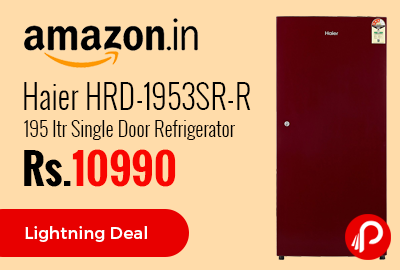 Haier HRD-1953SR-R 195 ltr Single Door Refrigerator