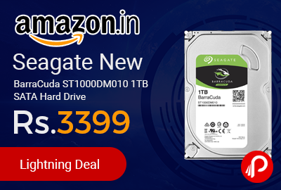 Seagate New BarraCuda ST1000DM010 1TB SATA Hard Drive