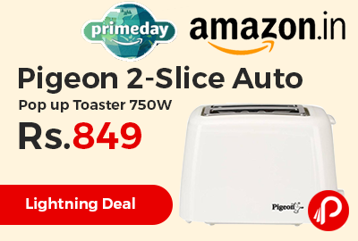 Pigeon 2-Slice Auto Pop up Toaster 750W