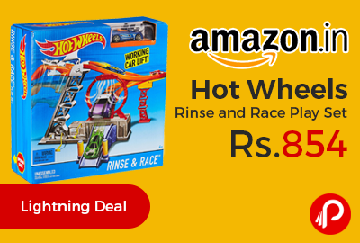 Hot Wheels Rinse and Race Play Set