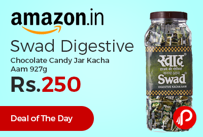 Swad Digestive Chocolate Candy Jar Kacha Aam 927g