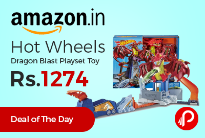 Hot Wheels Dragon Blast Playset Toy Just at Rs.1274 Only - Amazon