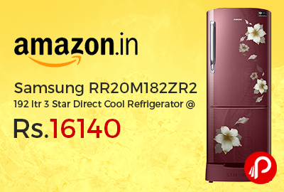 Samsung RR20M182ZR2 192 ltr 3 Star Direct Cool Refrigerator