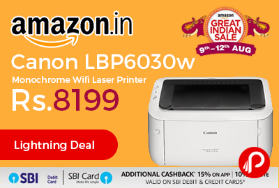 Canon LBP6030w Monochrome Wifi Laser Printer
