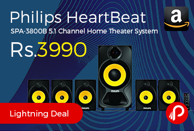 Philips HeartBeat SPA-3800B 5.1 Channel Home Theater System