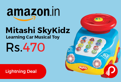 Mitashi SkyKidz Learning Car Musical Toy