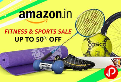 Up to 50% off Sports & Fitness products