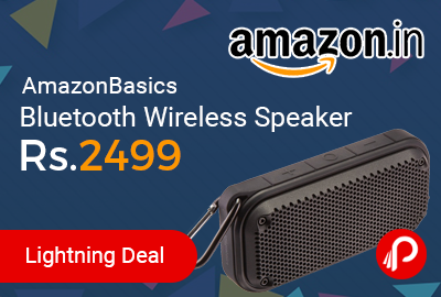 AmazonBasics Bluetooth Wireless Speaker