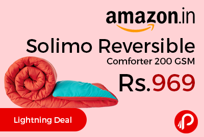 Solimo Reversible Comforter 200 GSM