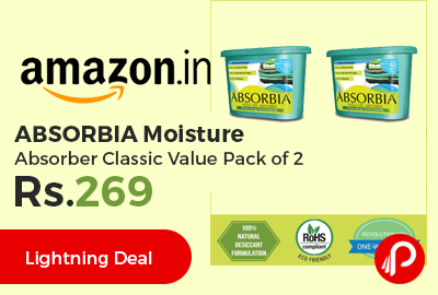 ABSORBIA Moisture Absorber Classic Value Pack of 2