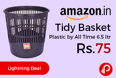 Tidy Basket Plastic by All Time 6.5 ltr